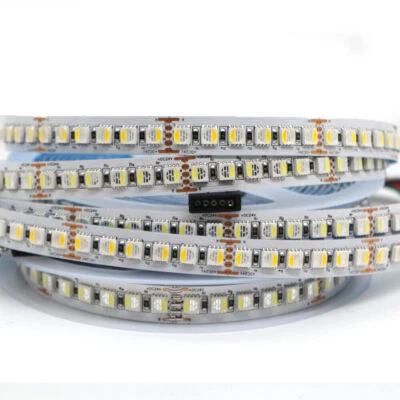 4in1 RGBW RGBWW LED Strip light 5050 60/96/120leds/m RGB White Tape lamp 12V 24V - Image 1 of 4