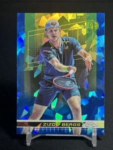 2024 Topps Chrome Sapphire Tennis #181 Zizou Bergs 1st Blue Sapphire - Picture 1 of 2