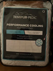 Tempur-Pedic Mattress Pad Performance Cooling Queen Size Brand New In Package - Picture 1 of 2