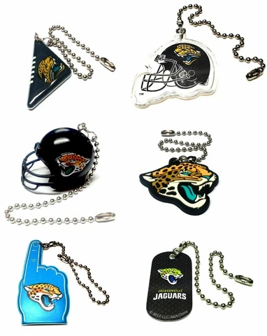 JACKSONVILLE JAGUARS NFL FOOTBALL LIGHT LAMP PULL 6" CHAIN EASY CONNECTOR U PICK Cover