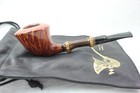 Pfeife, Pipe, Pipa, WINSLOW "B" Bamboo, ohne Filter, Handcut Denmark, NEU