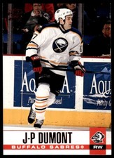 2003-04 Pacific Red J.P. Dumont R24 Buffalo Sabres #40