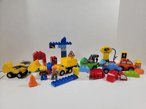 Duplo Lot My First Construction Site 10518 Town Traffic Set 10552 Creative Cars - Picture 1 of 12