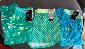 Girls Size Large Under Armour NWT Leggings & Shorts Athletic Gym - Picture 1 of 4