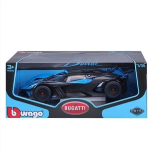 Bugatti Bolide 1/18 - Black Blue Diecast Model Car - New - Sealed - 1:18 - Picture 1 of 3