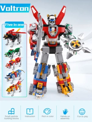 *NEW* MOC 21311 Voltron Building Blocks Ideas 2321pcs - Image 1 of 4