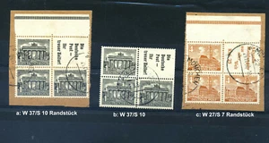 Berlin ZD W 37/S 10 , W 27/S 7 gestempelt, bitte auswählen #g873 - Bild 1 von 4