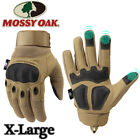 Mossy Oak Tactical Gloves Military Airsoft Gloves Touchscreen With Hard Knuckle