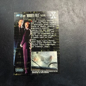 11d The X-Files Season One 1995 Topps #29 Darkness Falls Episode - Picture 1 of 2