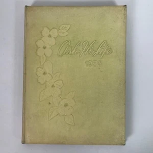 1956 Asheboro High School Yearbook NC ASH-HI-LIFE 1950s Fashions 50s - Picture 1 of 11