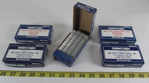 Lot of 5 New Bostitch Chisel Point Staples Box of 5000 (Total of 25,000 Staples) - Bild 1 von 5