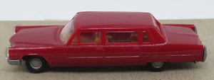 Micro Praline HO 1/87 Cadillac 70 Limousine De Luxe Red No Box - Picture 1 of 6