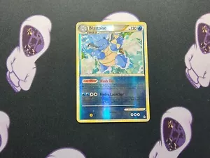 Blastoise - 13/95 - Rare Reverse Holo - HGSS Unleashed Pokemon Card TCG - LP - Picture 1 of 2