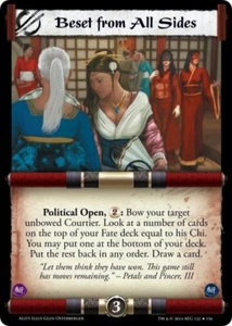 Legend of the Five Rings L5R CCG ALitS A Line in the Sandbeet from all Sides - Bild 1 von 1