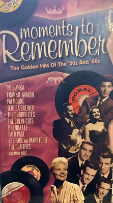 "Moments to Remember The Golden Hits Of The '50s And '60s" 3 CD Set - Imagem 1 de 4