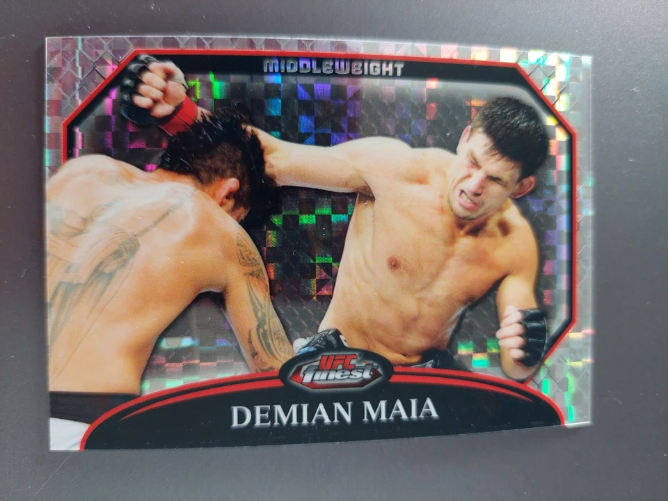 Demian Maia #9 2011 Topps UFC Finest X-Refractor #336/388 - Image 1 of 2