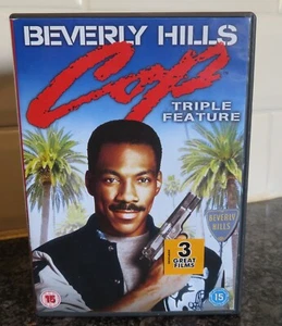 Beverly Hills Cop 1,2,3 Tripe Feature Action DVD Eddie Murphy/Judge Reinhold - Picture 1 of 4