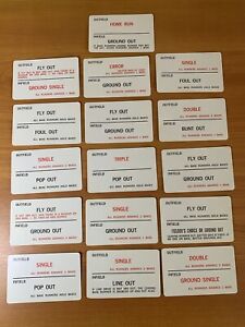 1970 Baseball MILTON BRADLEY Lot Of 16 Game Cards NM SET BREAK **Free Shipping