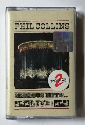 Serious Hits...Live! by Phil Collins Rare 1995 WEA Malaysia Cassette Tape - Image 1 of 4