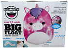 BigMouth Inc x Original Squishmallows Lola The Unicorn Big Pool Float 5 Ft Wide