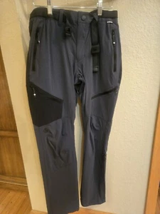 Ternua Torlok Trekking Rain Technical Mountaineering Hiking Pant Grey Mens US S - Picture 1 of 4