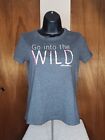 T-shirt gris graphique Eddie Bauer filles « Go Into The Wild » taille Grand 14/16