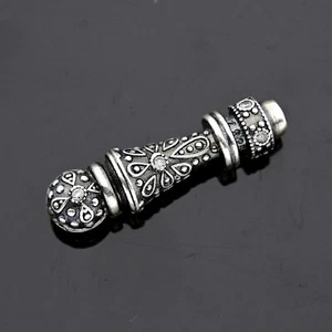 With zircon imam 925 silver Prayer Beads desing make repair Tesbih 610285 - Picture 1 of 6