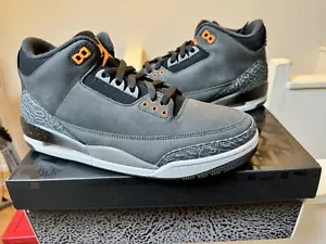 Air Jordan 3 Retro Fear 2023 | UK 10 / US 11 / EU 45 | FAST P&P - Picture 1 of 6