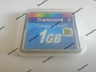 Transcend COMPACTFLASH  1GB 80X Compact Flash CF Memory Card - Image 1 of 2