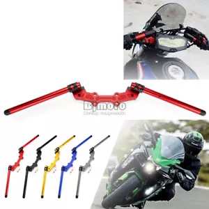Adjustable Clip-On Adapter Handlebar Set For Yamaha 2014-2018 MT07 FZ07 MT FZ 07 - Imagen 1 de 31
