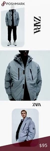 zara mens coat 3M Reflective Size XL - Picture 1 of 7