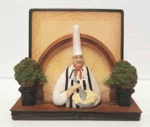 Ceramic Coasters with Display - Chef Cake Kitchen Set of 4 - 3.5" ! Super Cute! - Picture 1 of 8