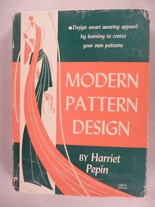 Modern Pattern Design - Harriet Pepin - 1942 ~~ hardcover and dust jacket - Imagen 1 de 7
