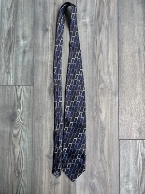 Corbata Kilburne And Finch para hombre forma geométrica 100 % seda - suelta ver foto Foto 1 de 4