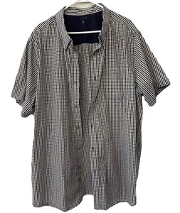 Men’s KING SIZE shirt Size 3XL TALL Short Sleeve Casual - Picture 1 of 4