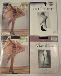 ASSORTED LOT (4) BRAND NEW PANTYHOSE Average Size Assort. Colors - Picture 1 of 14