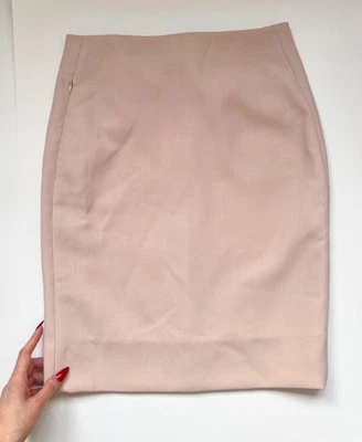 AKRIS Bergdorf Goodman Pink Wool Pencil Skirt Size US 2 - Image 1 of 4