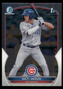 2023 Bowman Chrome Prospects #BCP74 Matt Mervis - Picture 1 of 2