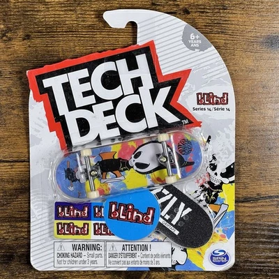 Tech Deck Blind Skateboards Reaper Fingerboard 32mm Trucks Grizzly Grip Tape - Image 1 of 3