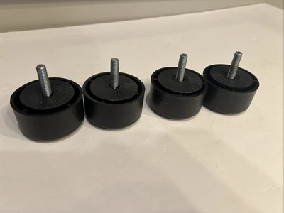 Set of 4 used furniture legs (perfect for under a couch or cabinet) - Image 1 of 4