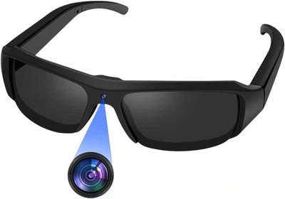 Microcamera occhiali sportivi con telecamera video micro camera mini - Immagine 1 di 4