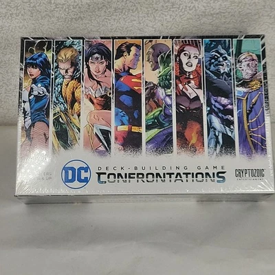DC Deck-Building Game Confrontations Cryptozoic Superhero TCG NEW SEALED - Image 1 of 4