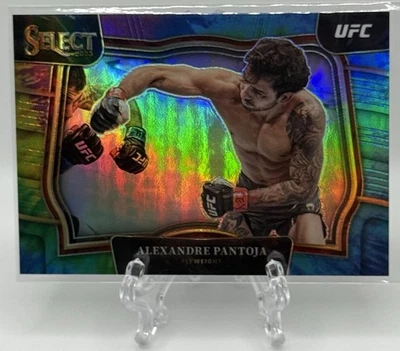 Alexandre Pantoja 2023 Panini Select UFC #252 Octagonside Tie-Dye Prizm /25! - Image 1 of 3