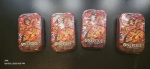 one piece tcg tin box (4) Factory Sealed Tins - Picture 1 of 3