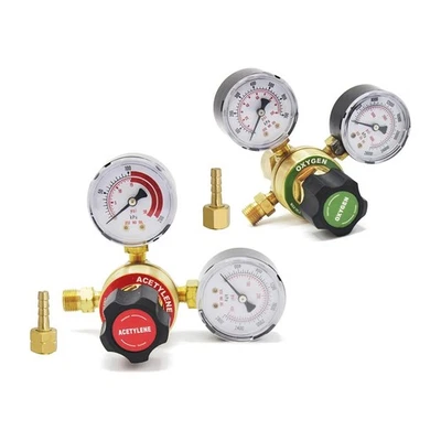 Oxygen Acetylene Regulator Set, Welding Regulators Oxygen &Acetylene Gauges6286 - Image 1 of 4