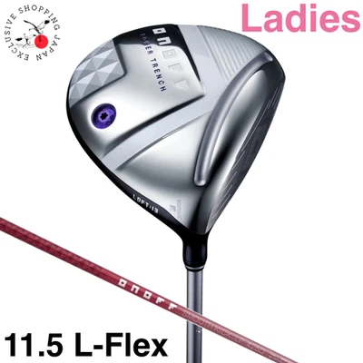 ONOFF Ladies Driver 11.5° L SMOOTH KICK LP-425D Magenta Pink Graphite Shaft MTO - Image 1 of 4