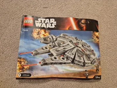 Lego Star Wars Halcón Milenario 75105 Manual de instrucciones Folleto SOLO Foto 1 de 4