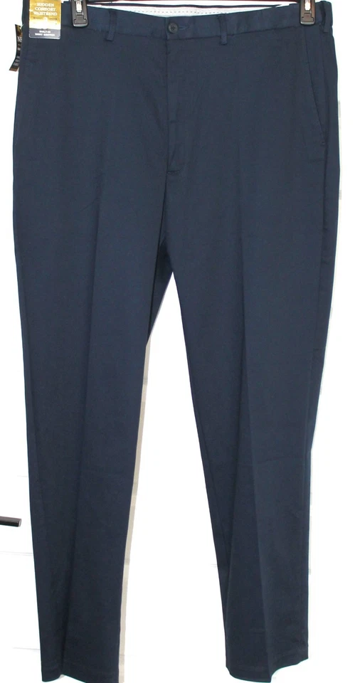 Haggar Classic-Fit Stretch Casual Pants Size 40W/34L # 19B 145