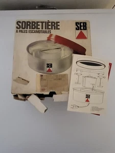 SEB - Vintage SEB Eismaschine mit versenkbaren Schaufeln - Bild 1 von 3