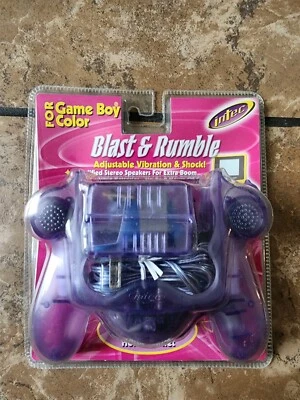 Intec Blast And Rumble For Gameboy Color- Very Rare - Purple Clear - Image 1 of 4
